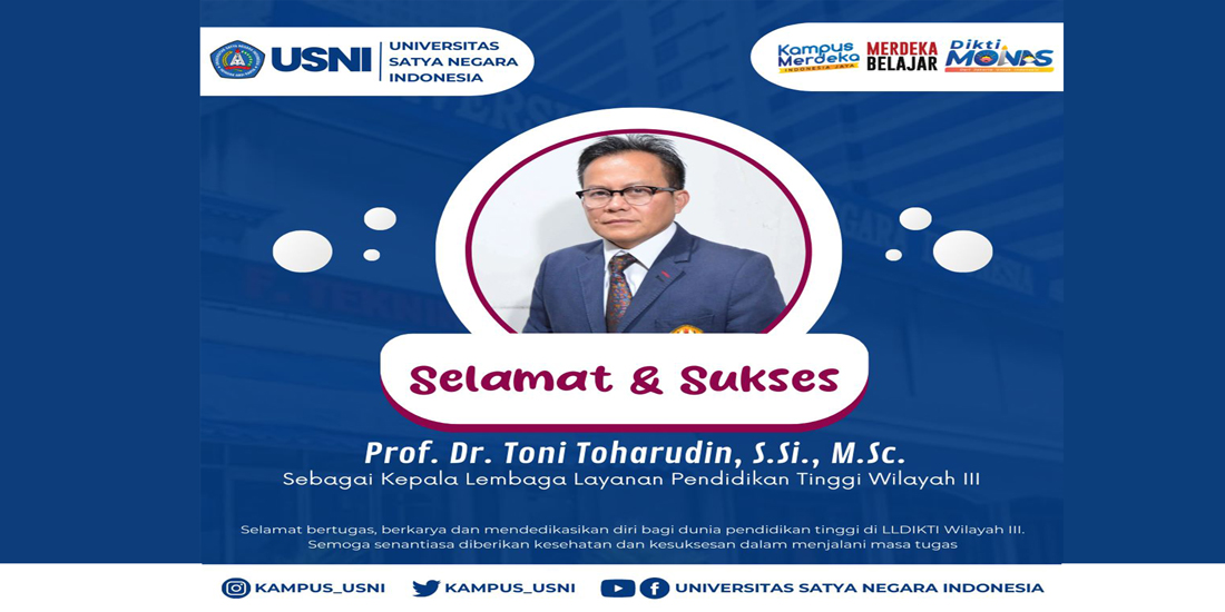 Selamat & Sukses Kepada Prof Dr Toni Toharudin S Si MSc